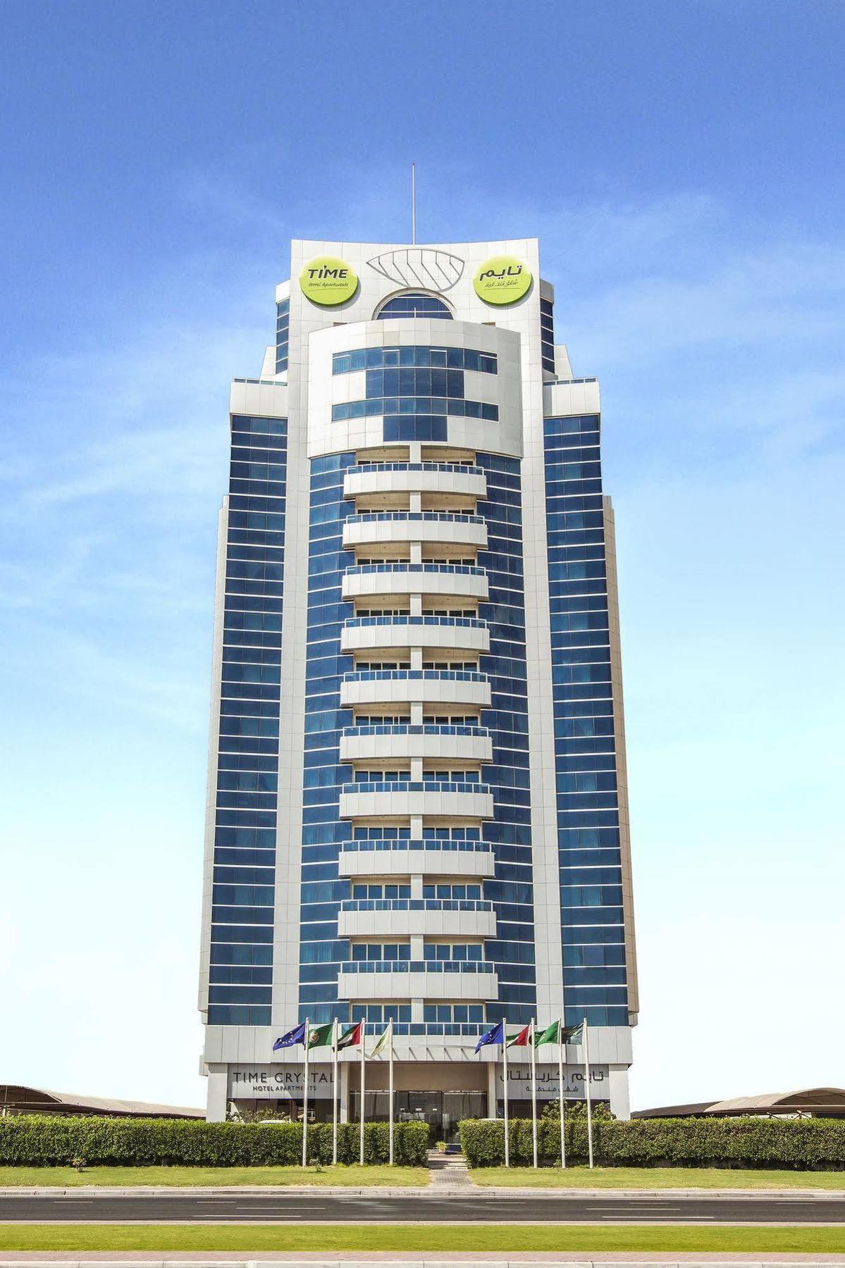 Time Crystal Hotel Apartment Dubai Exterior foto